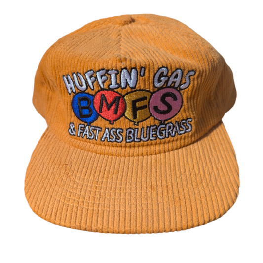 Gas and Grass Corduroy Hat - Mustard