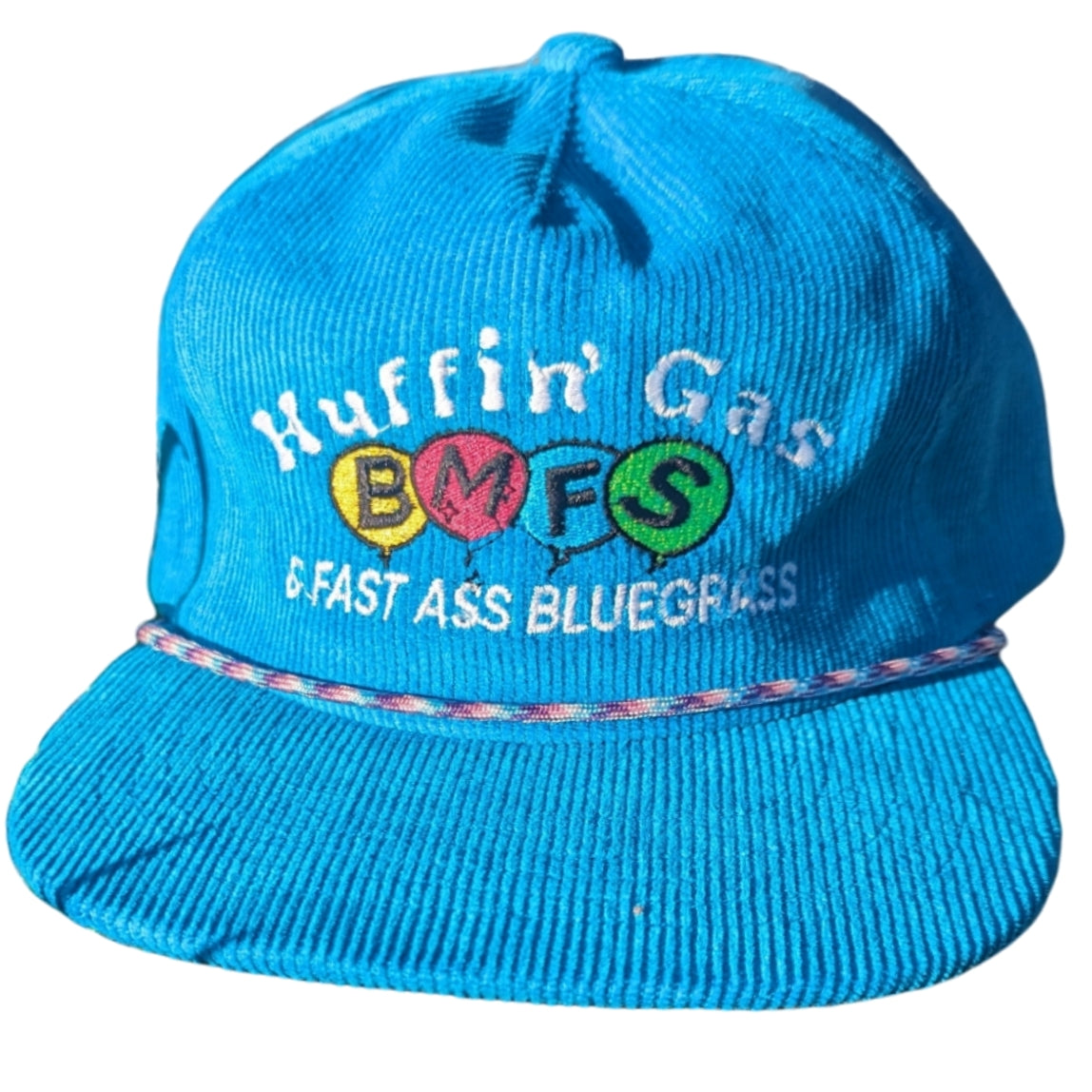 Gas and Grass Corduroy Hat - Teal