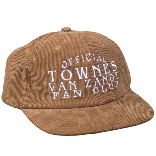 Official Townes Fan Club Corduroy Hat