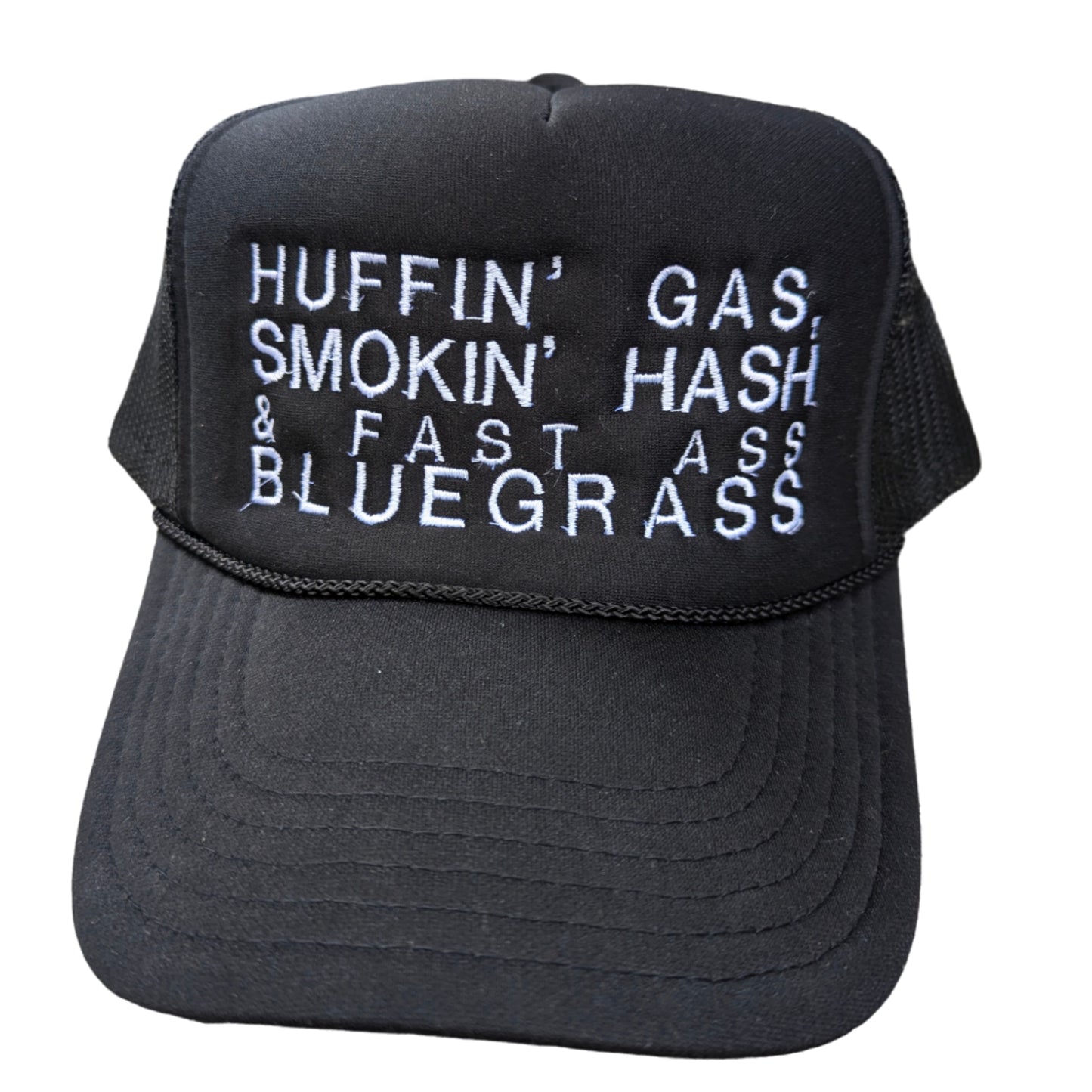 Gas, Hash, and Grass Foam Hat