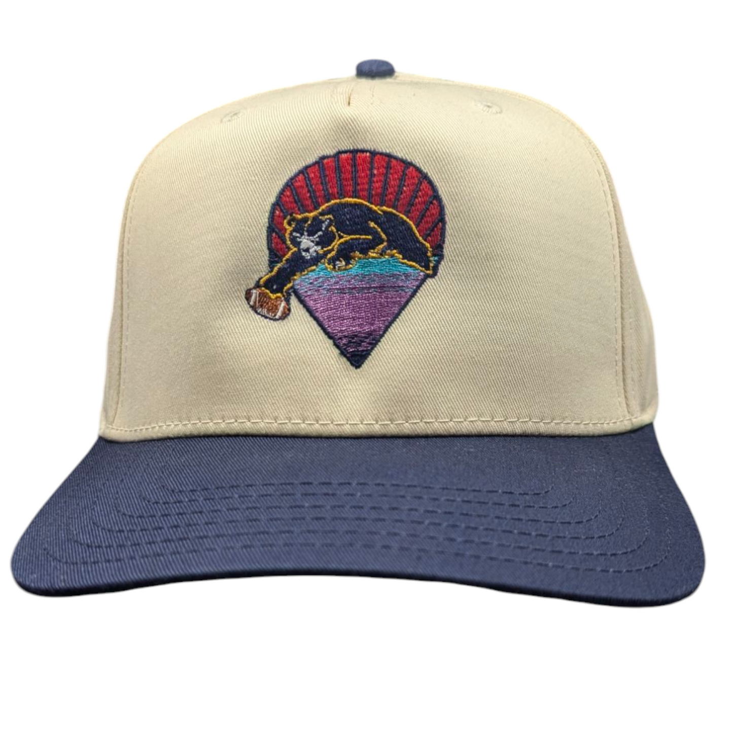 Bears Under the Stars Two Tone Navy Hat