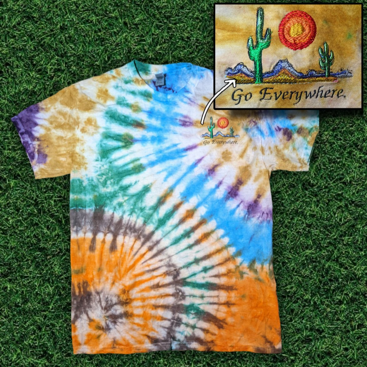 Goose Go Everywhere Hand Dyed Tee.